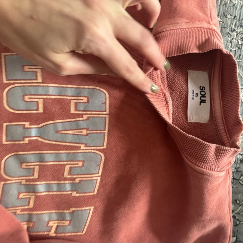 SoulCycle Rust Sweatshirt - Picture 2 of 4